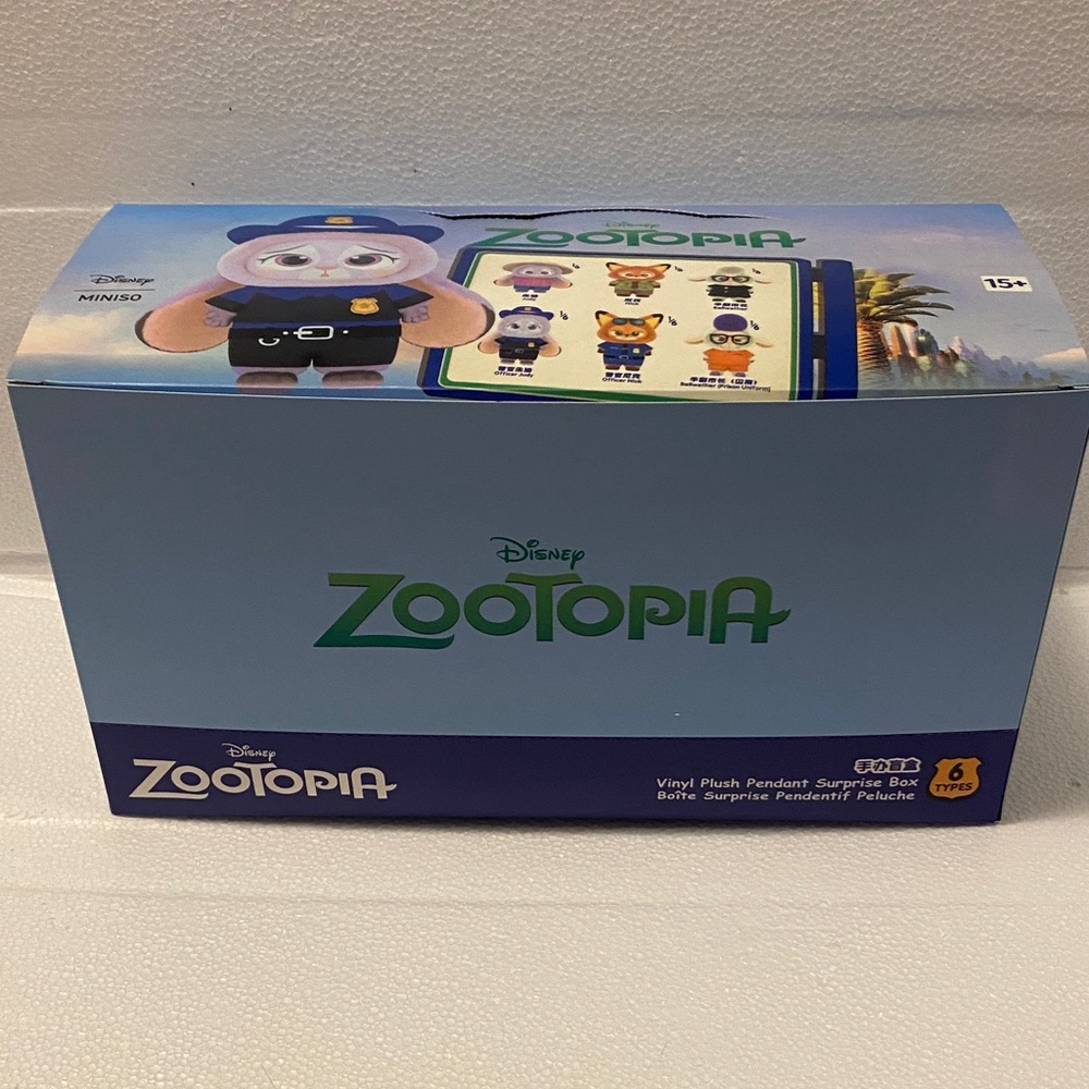 Disney Zootopia plushies blind boxes count of 6